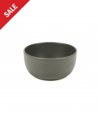 Bol ceramic, 9 cm, Mira Dark Grey - VILLACER